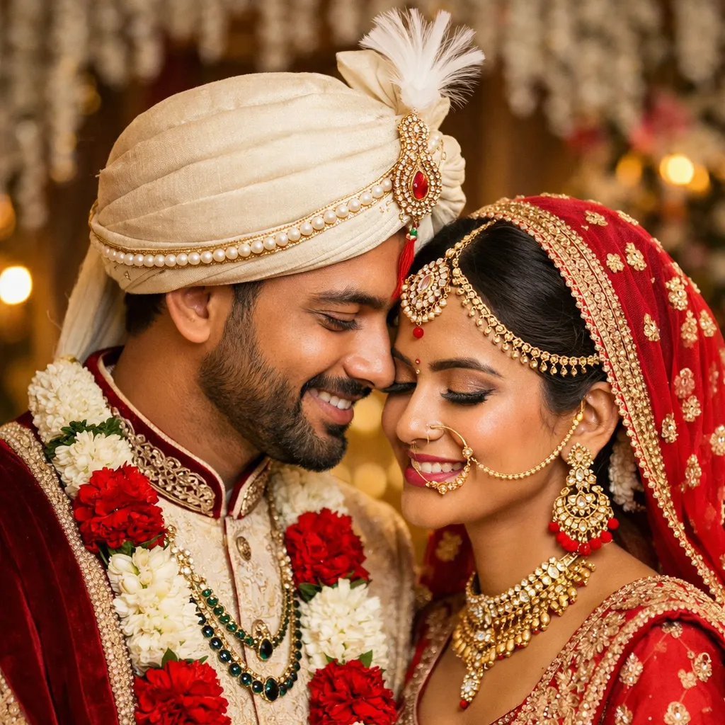 Wedding photo of Ankit Sharma and Pooja Verma who found their life partner on SafalRishtey.com
